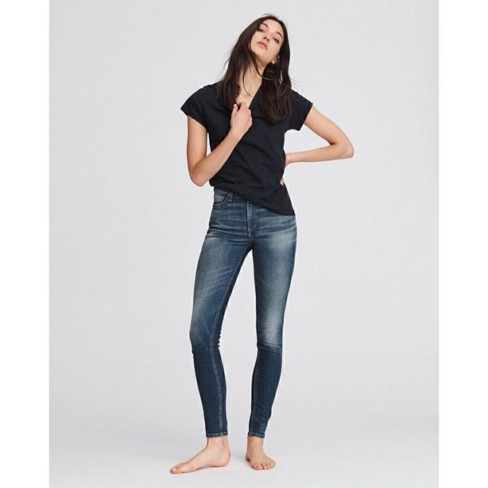 RAG & BONE | nina high rise skinny irving color 28